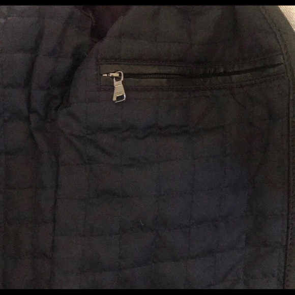 Hugo Boss Lamb Skin Leather Jacket - Black - Picture 5 of 7